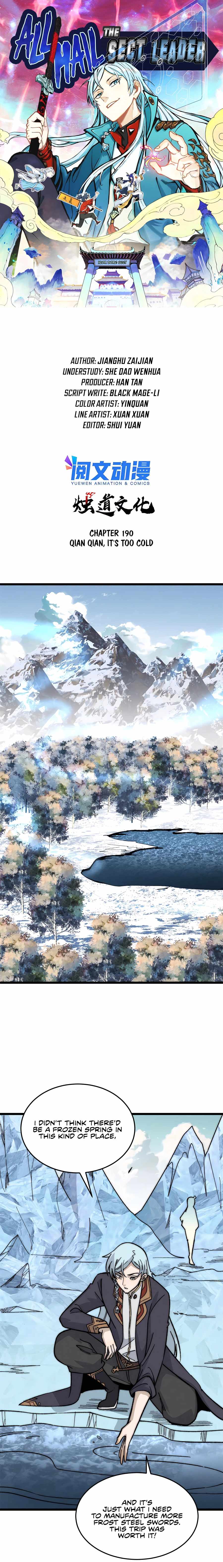 Read All Hail the Sect Leader Manga Online