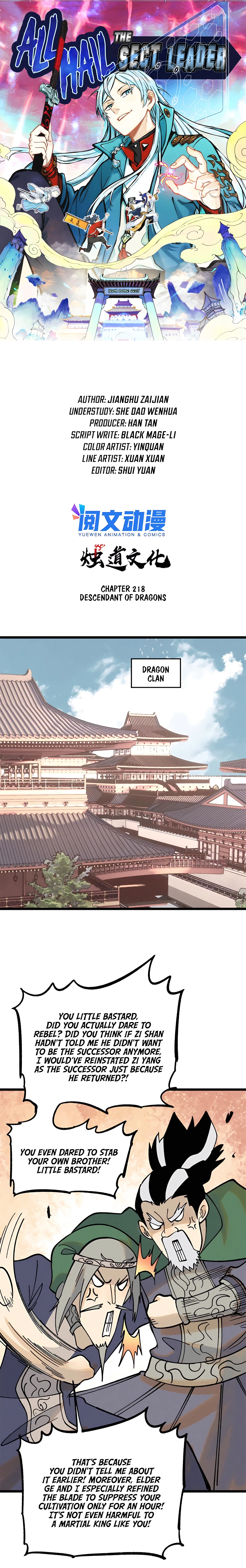 Read All Hail the Sect Leader Manga Online