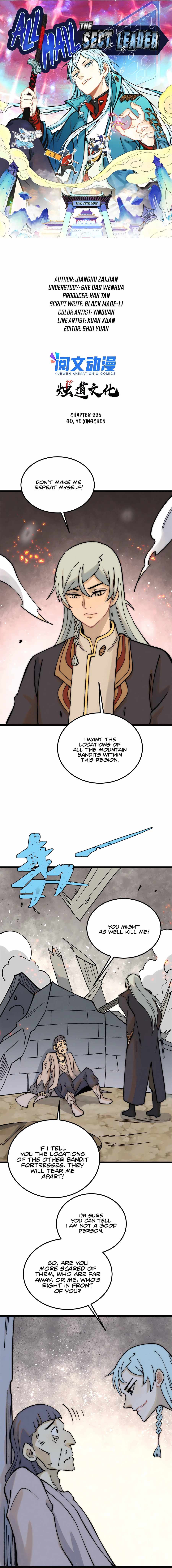Read All Hail the Sect Leader Manga Online