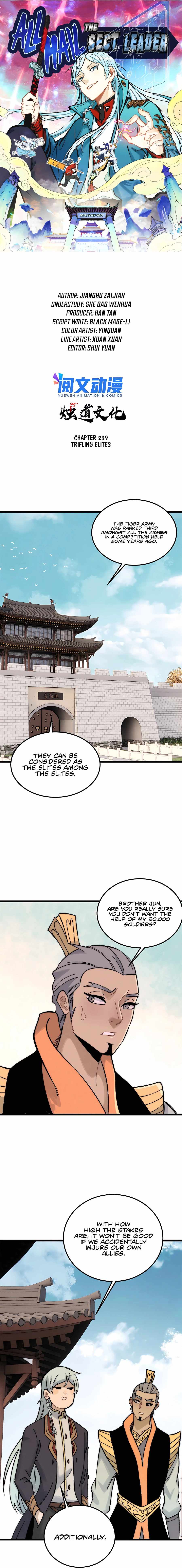 Read All Hail the Sect Leader Manga Online