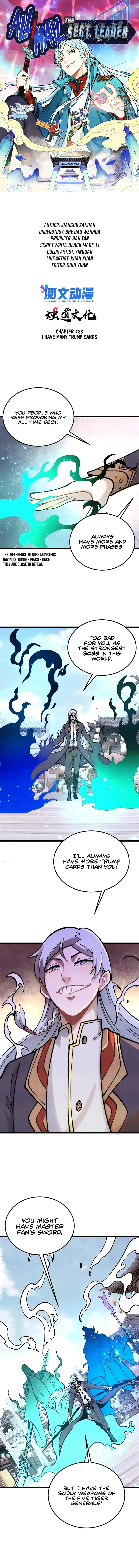 Read All Hail the Sect Leader Manga Online