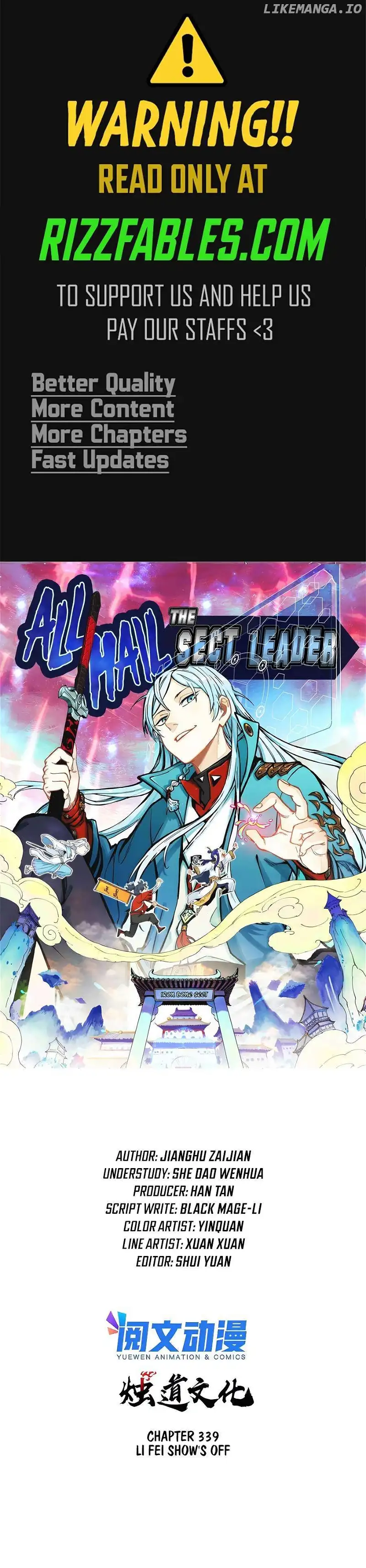 Read All Hail the Sect Leader Manga Online