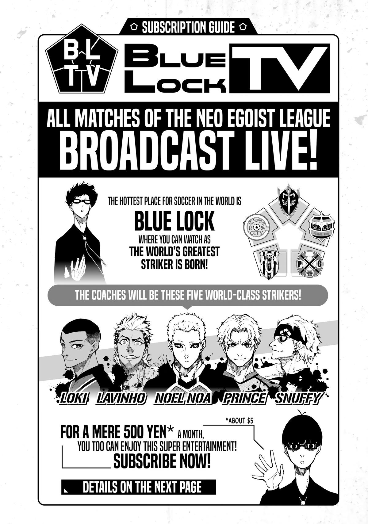 Read Blue Lock EN Manga Online