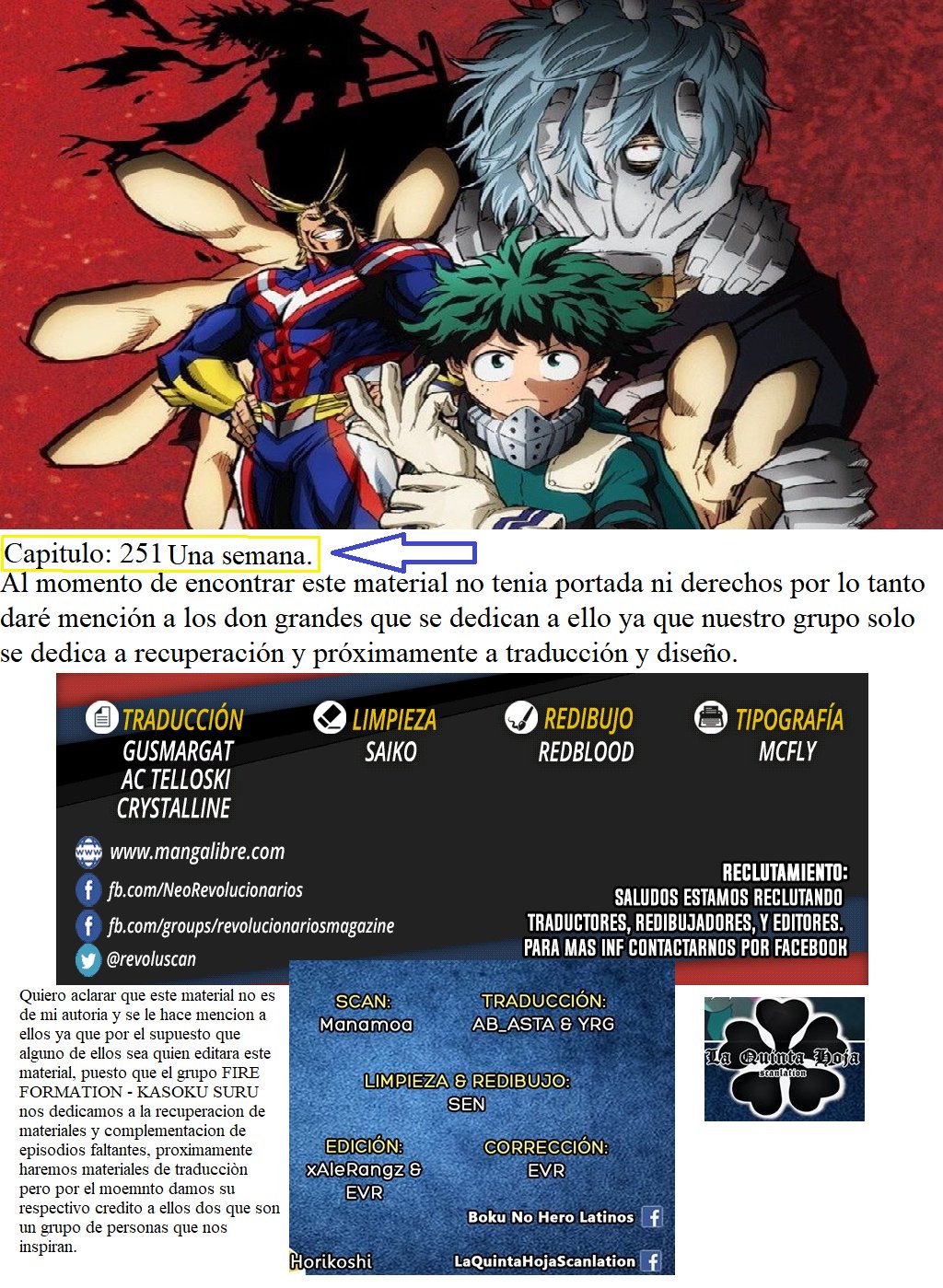 Read Boku no Hero Academia EN Manga Online