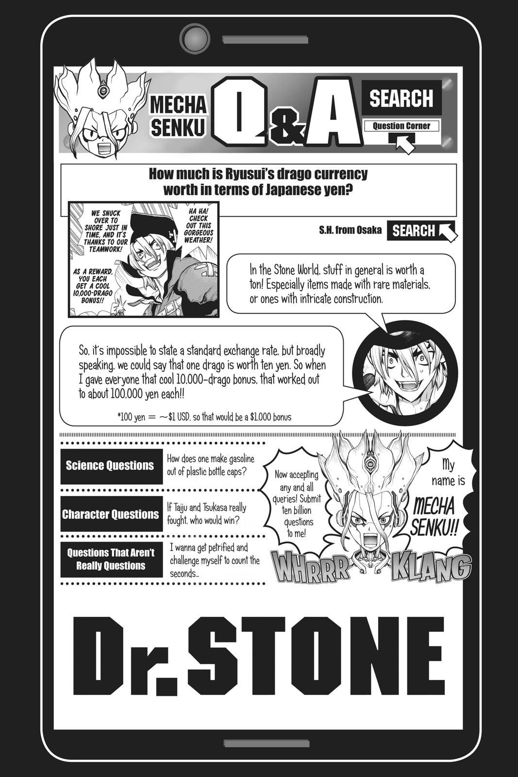 Read Dr. STONE EN Manga Online