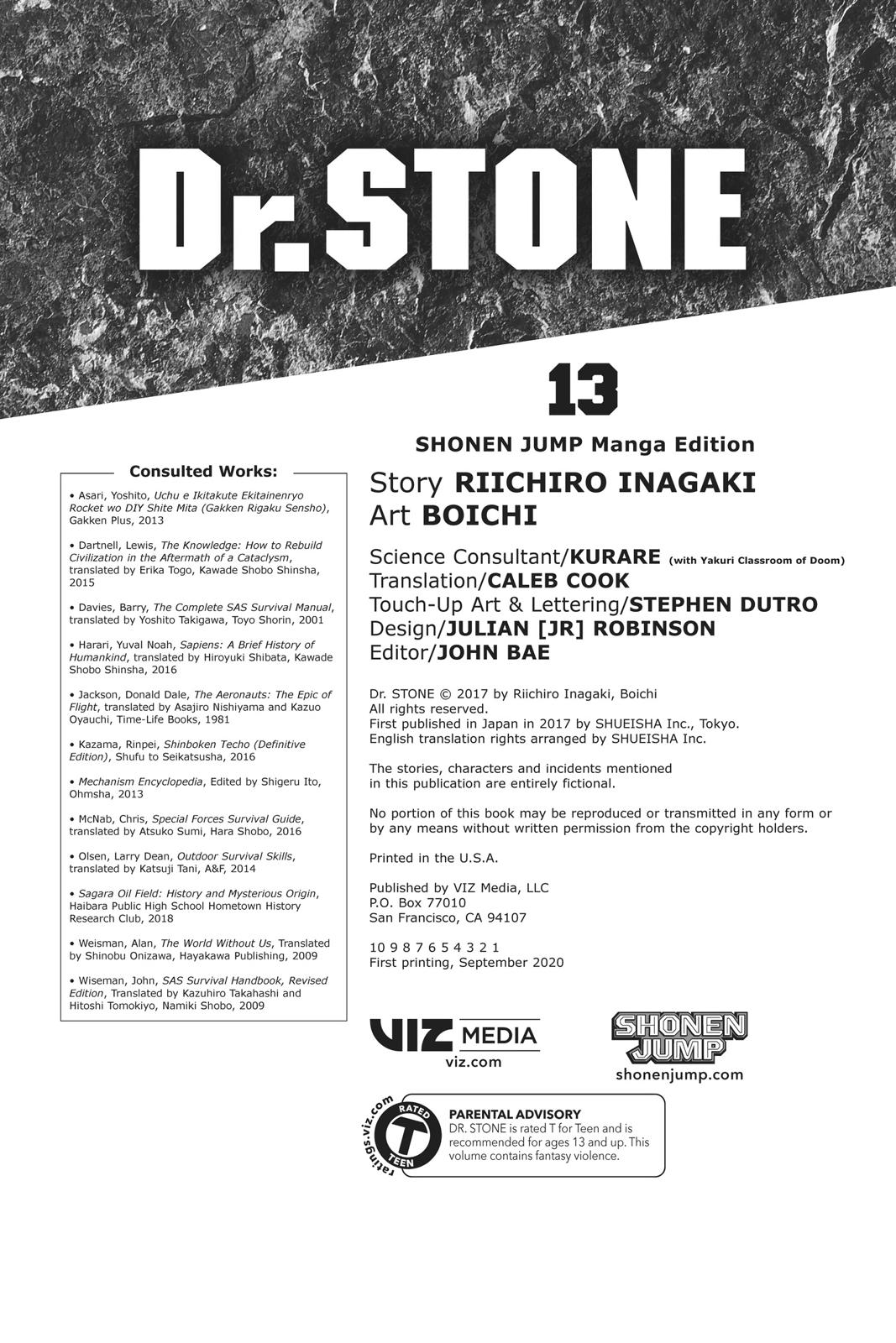 Read Dr. STONE EN Manga Online
