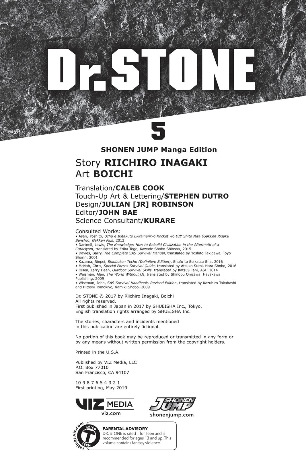 Read Dr. STONE EN Manga Online
