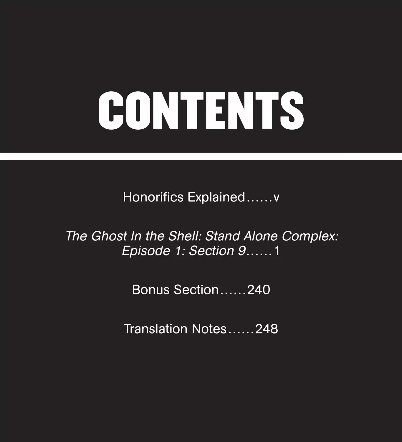 Read Ghost in the Shell Stand Alone Complex EN Manga Online