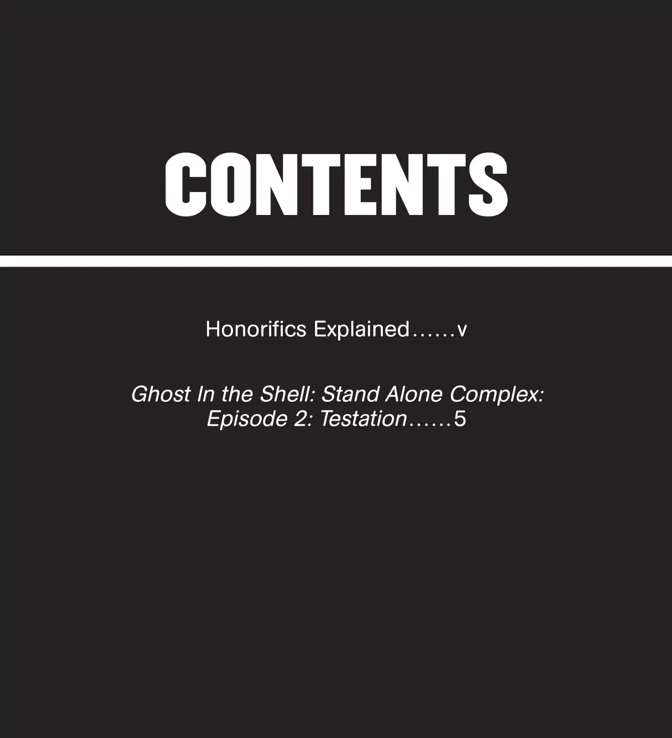 Read Ghost in the Shell Stand Alone Complex EN Manga Online