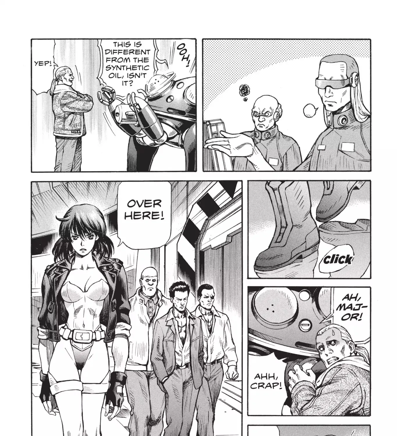 Read Ghost in the Shell Stand Alone Complex EN Manga Online