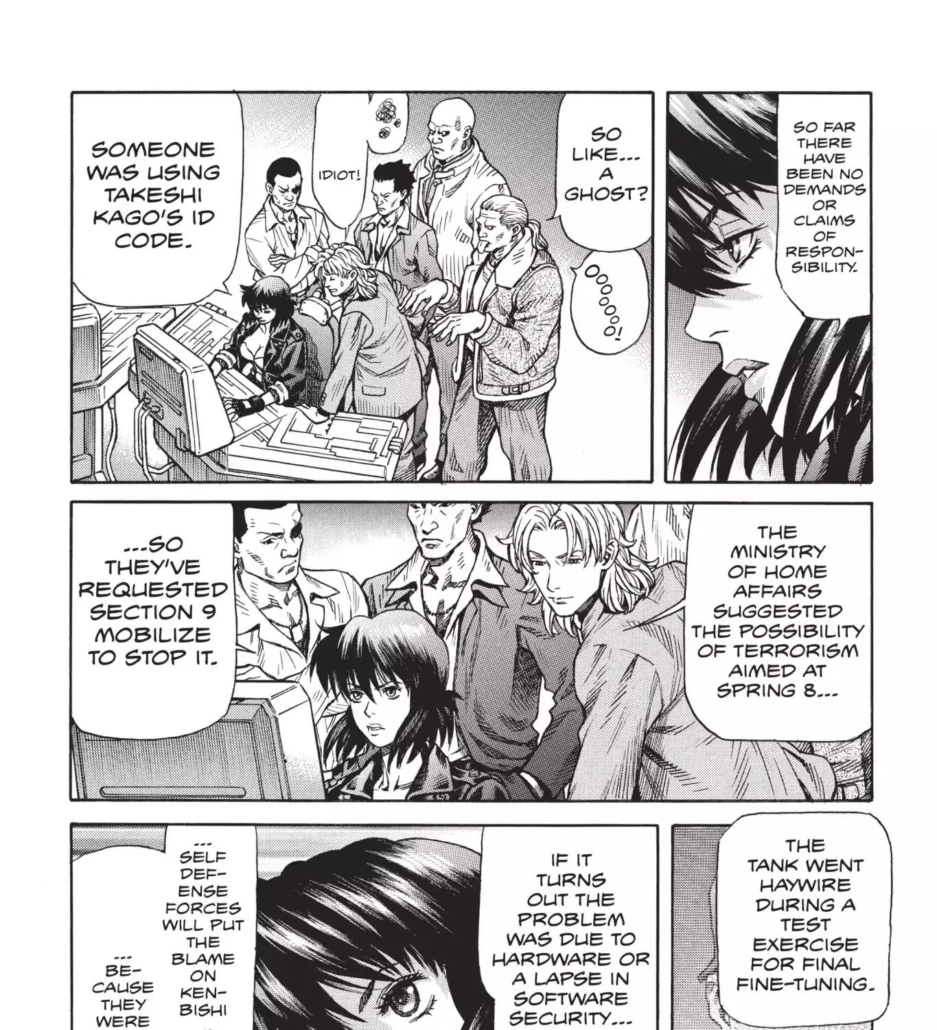 Read Ghost in the Shell Stand Alone Complex EN Manga Online