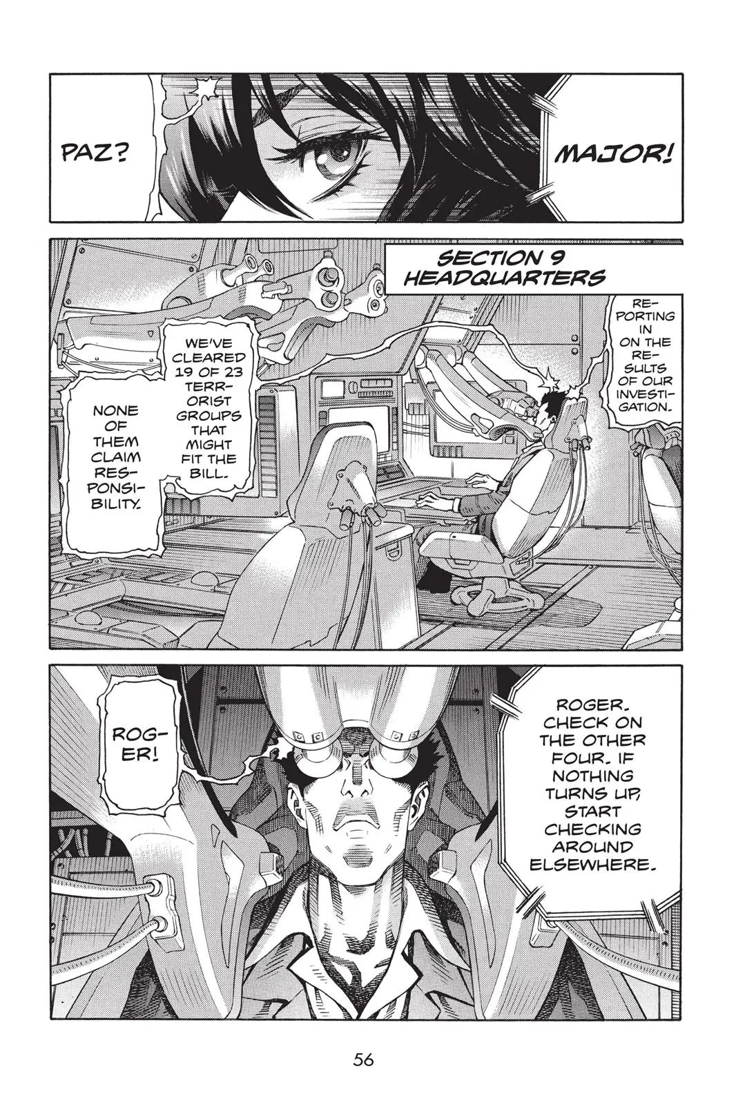 Read Ghost in the Shell Stand Alone Complex EN Manga Online