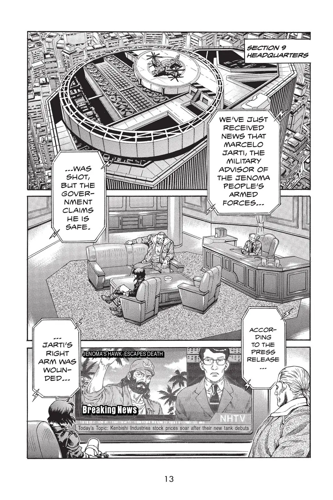 Read Ghost in the Shell Stand Alone Complex EN Manga Online