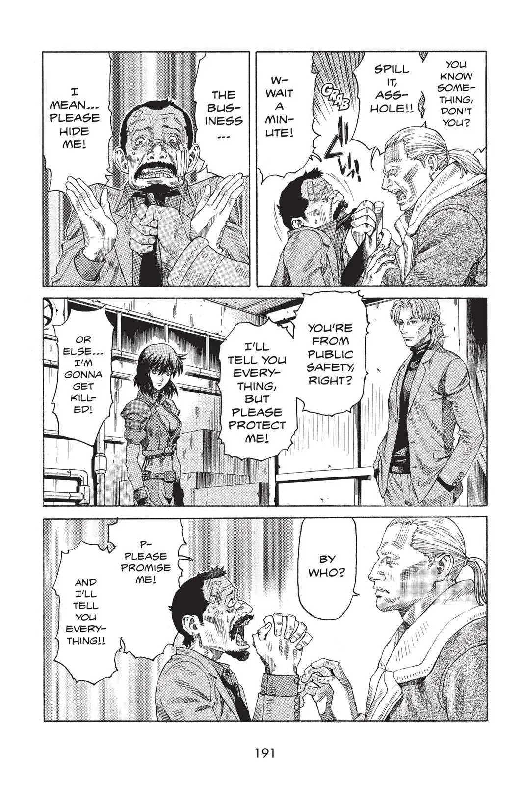 Read Ghost in the Shell Stand Alone Complex EN Manga Online