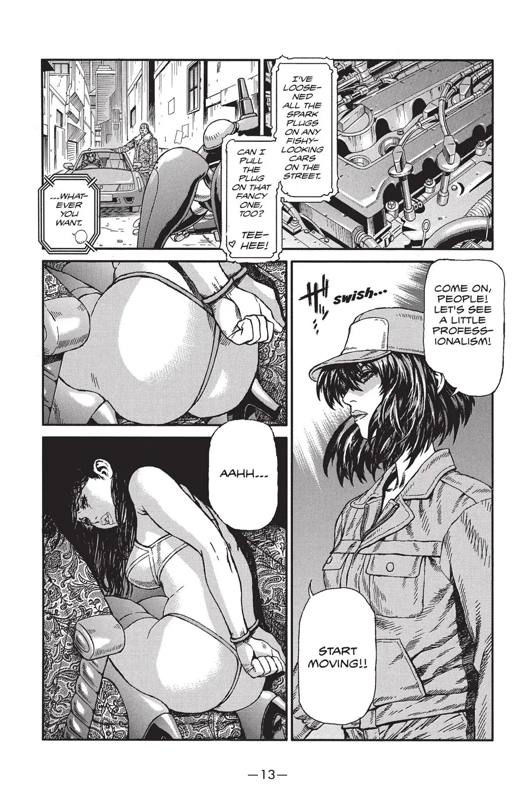 Read Ghost in the Shell Stand Alone Complex EN Manga Online