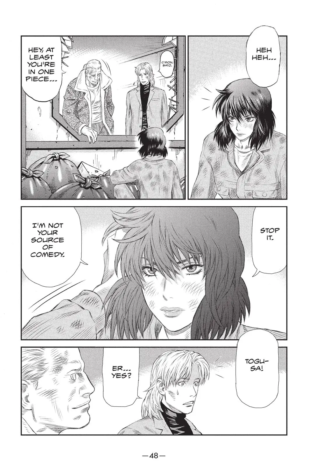 Read Ghost in the Shell Stand Alone Complex EN Manga Online