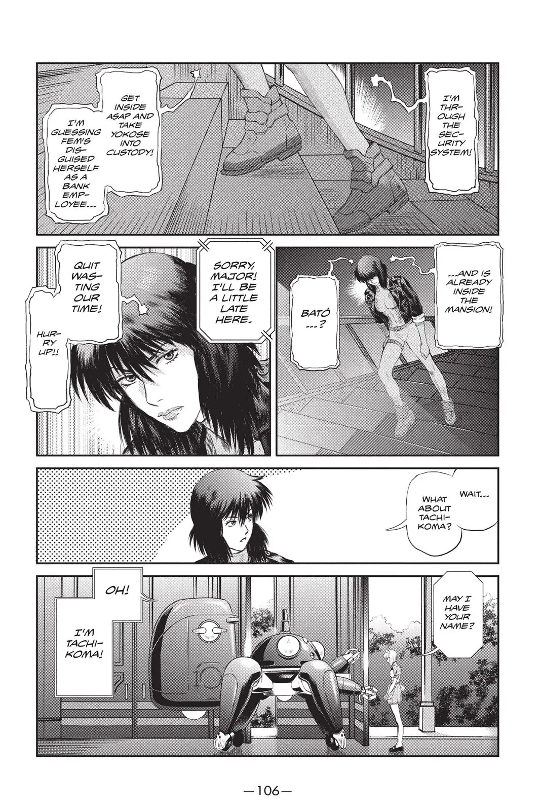 Read Ghost in the Shell Stand Alone Complex EN Manga Online