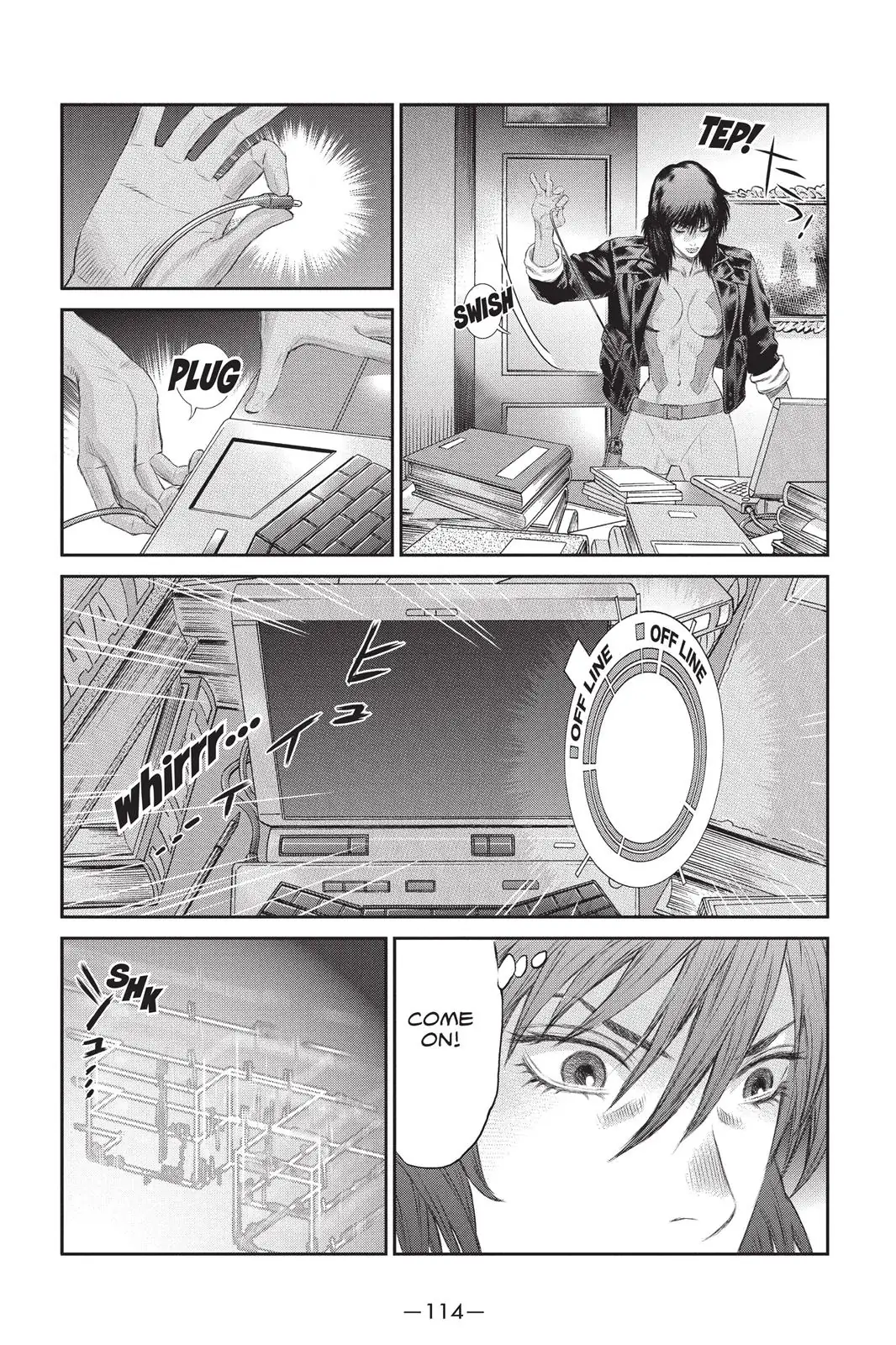 Read Ghost in the Shell Stand Alone Complex EN Manga Online