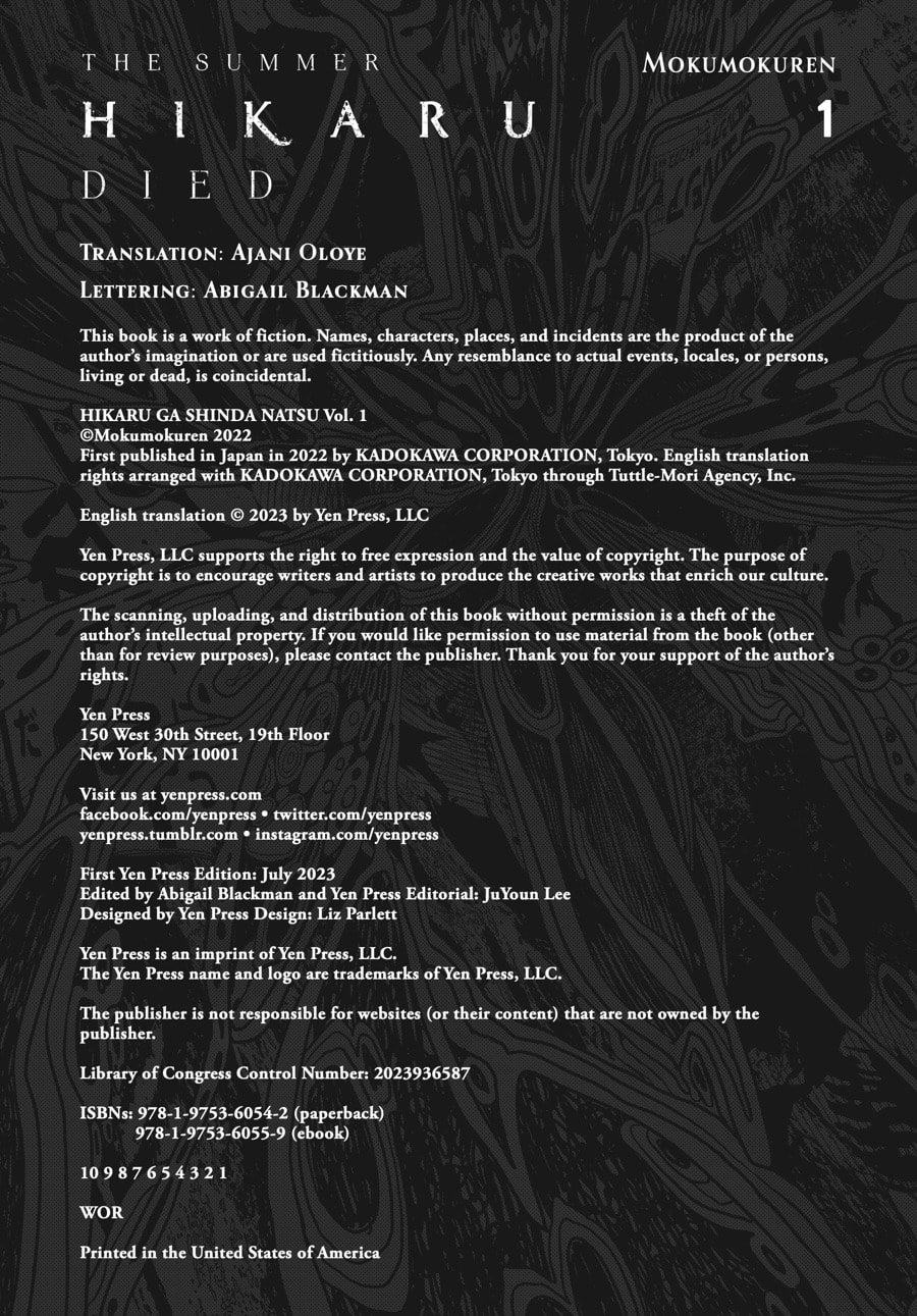 Read Hikaru ga Shinda Natsu EN Manga Online