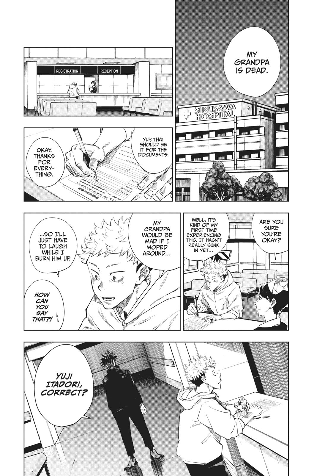 Read Jujutsu Kaisen EN Manga Online