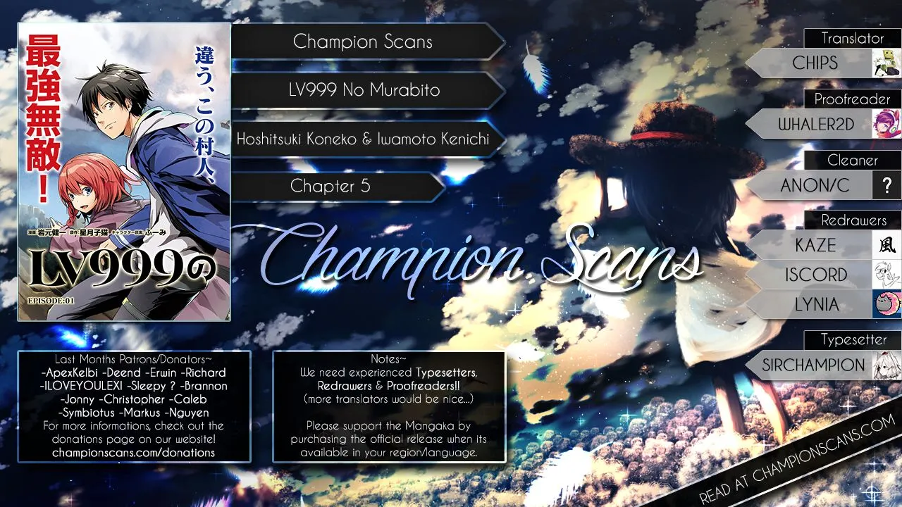 Read LV999 no Murabito EN Manga Online