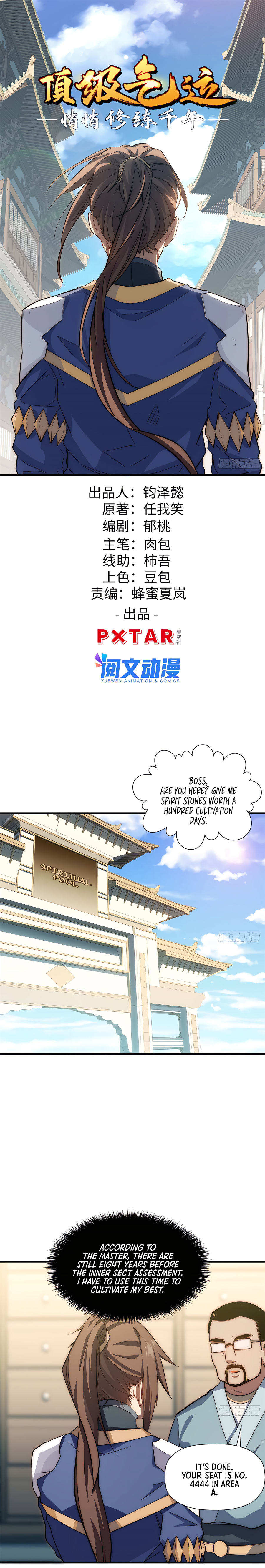 Read Lucky Me I Secretly Cultivated for 1,000 Years EN Manga Online