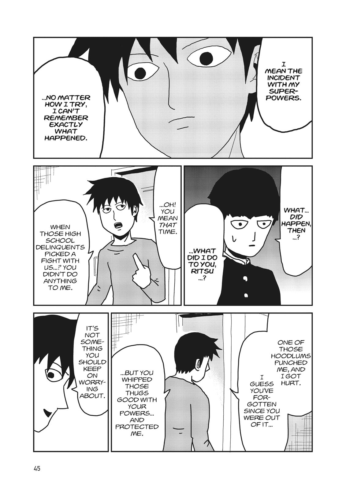 Read Mob Psycho 100 EN Manga Online