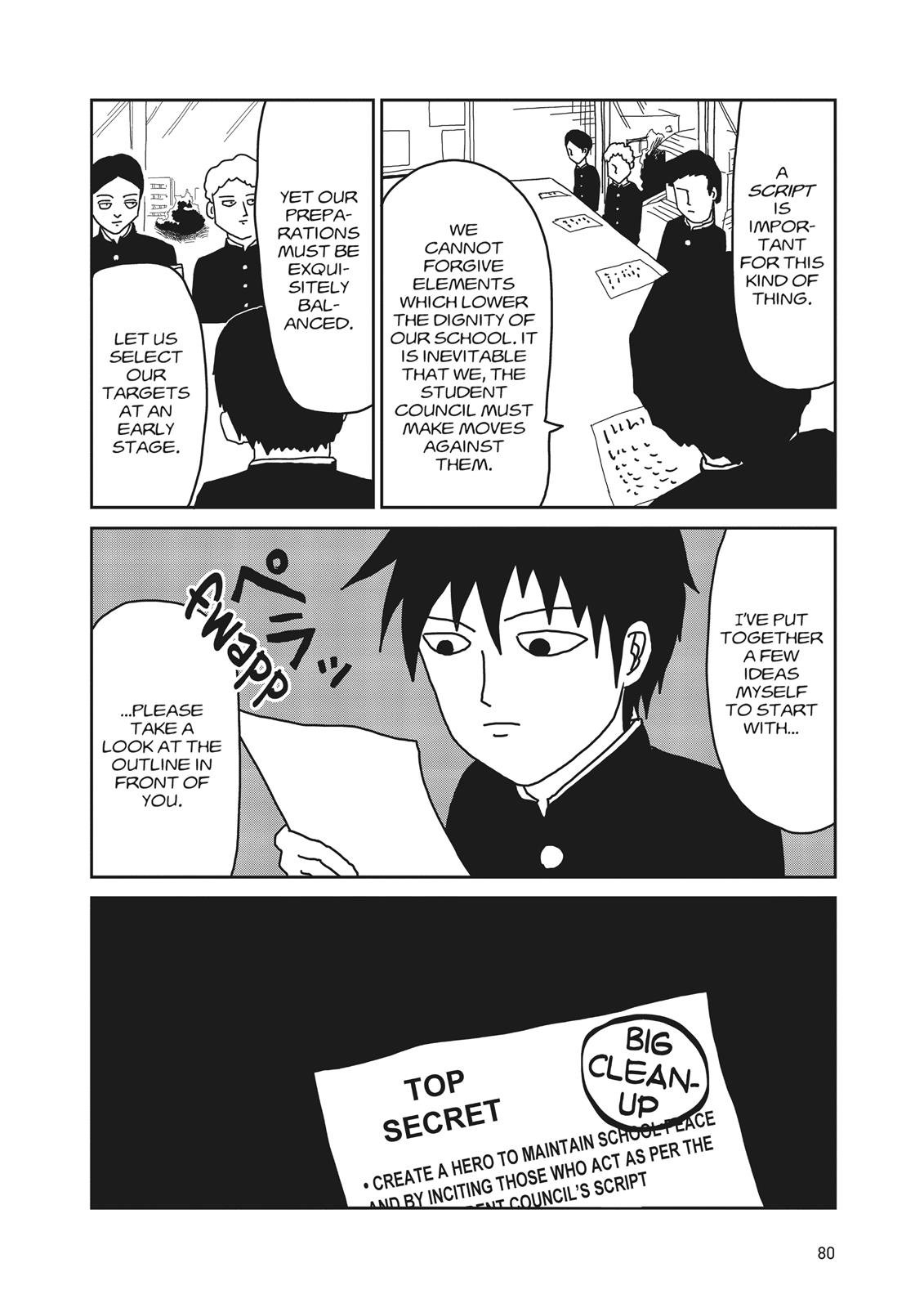 Read Mob Psycho 100 EN Manga Online
