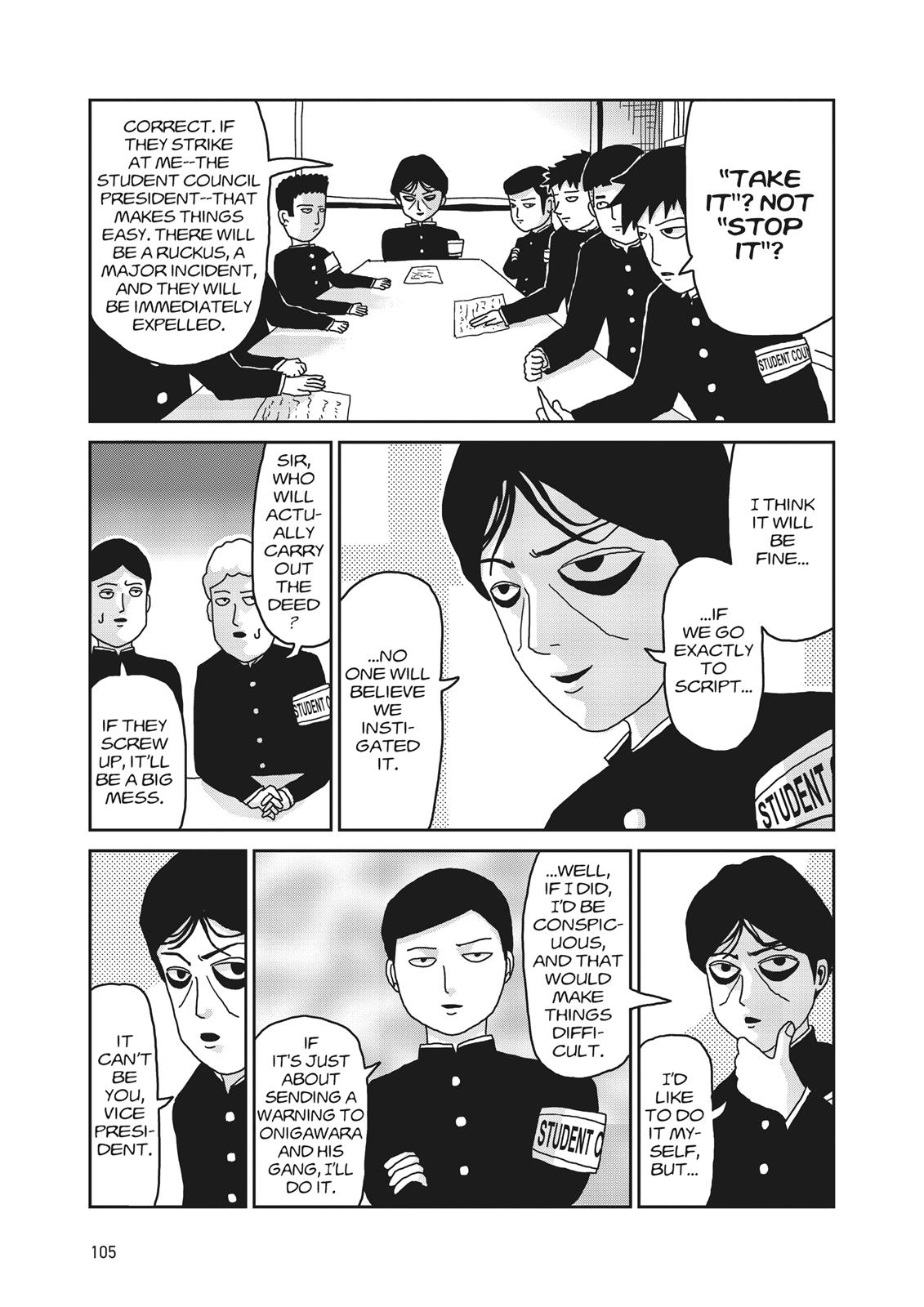 Read Mob Psycho 100 EN Manga Online
