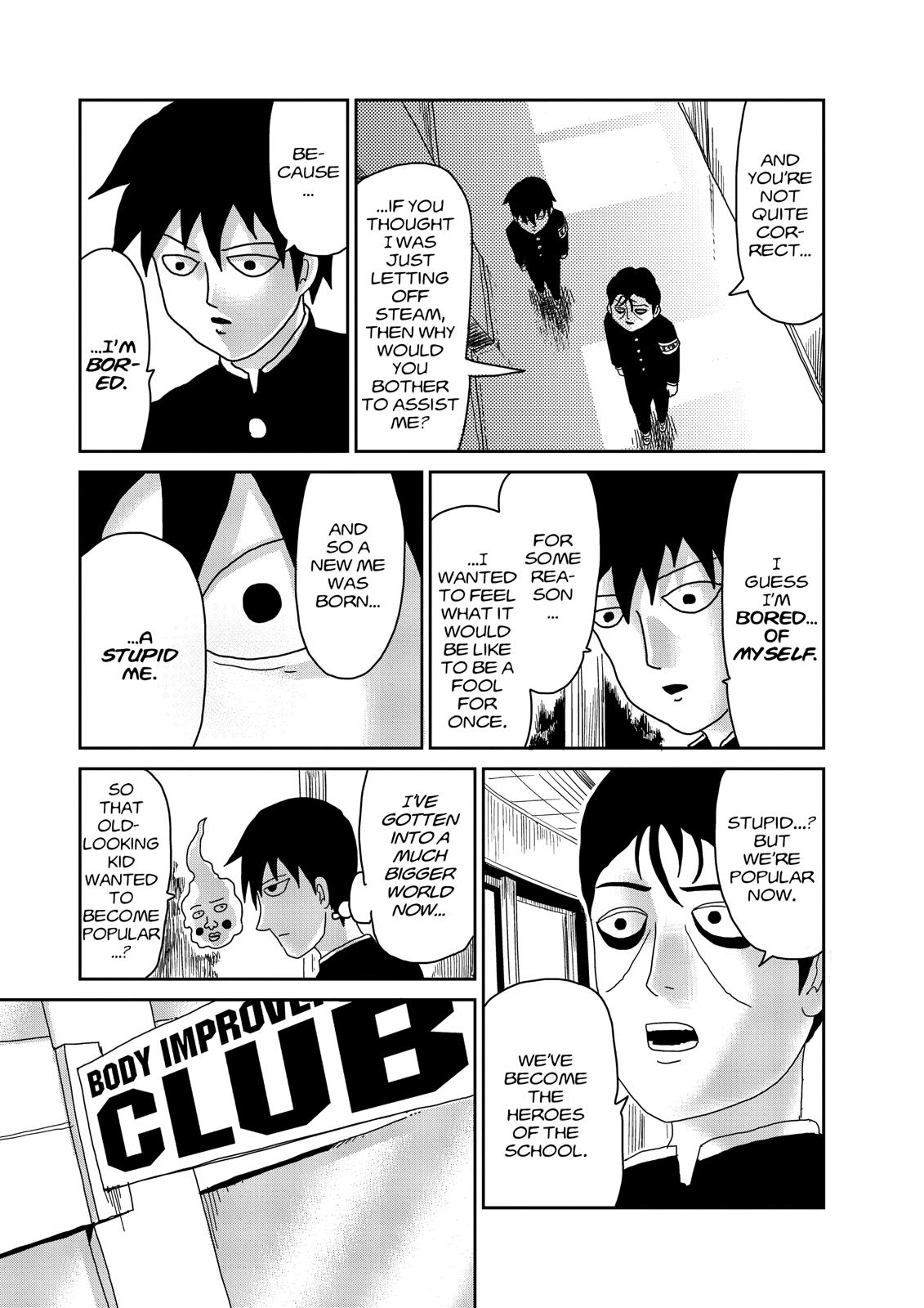 Read Mob Psycho 100 EN Manga Online