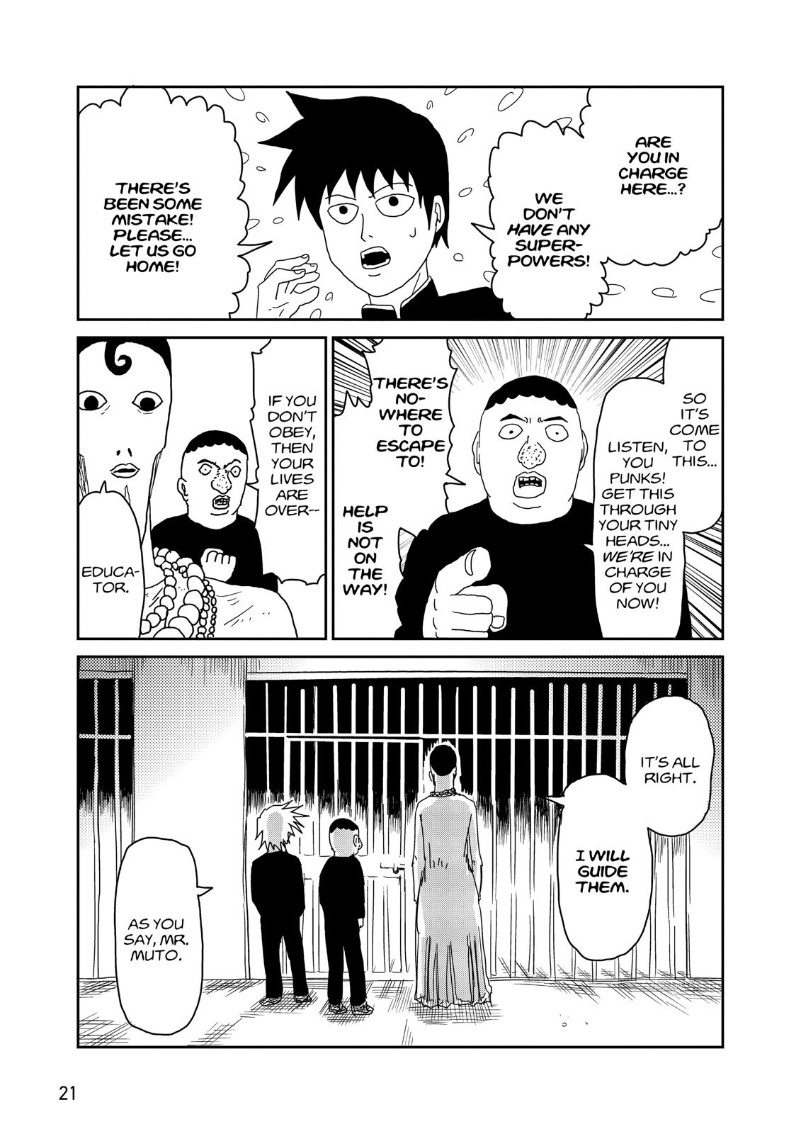 Read Mob Psycho 100 EN Manga Online