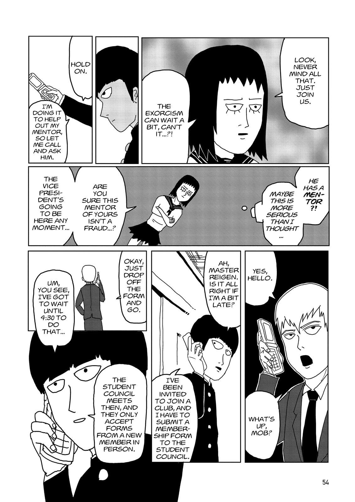 Read Mob Psycho 100 EN Manga Online