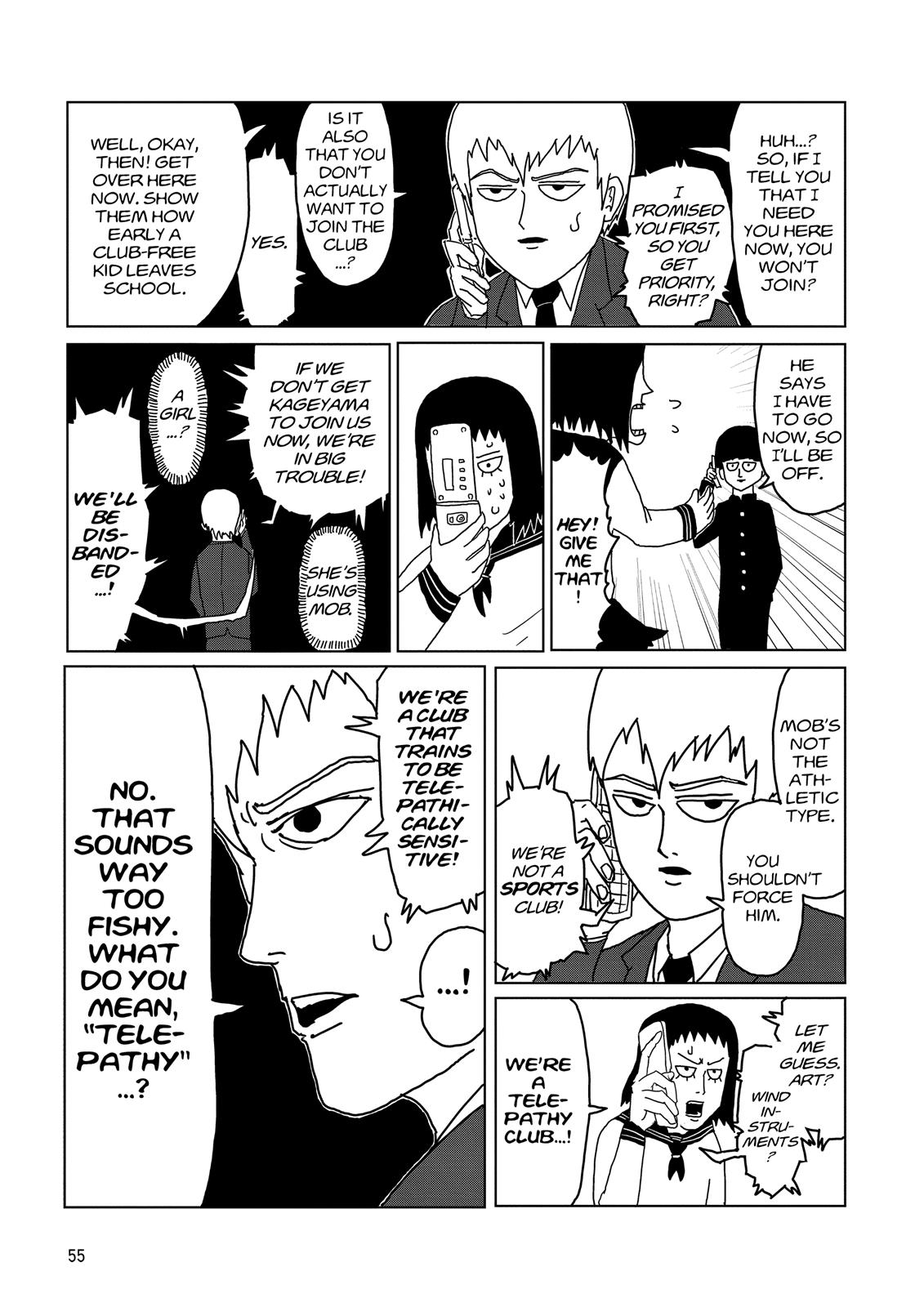 Read Mob Psycho 100 EN Manga Online