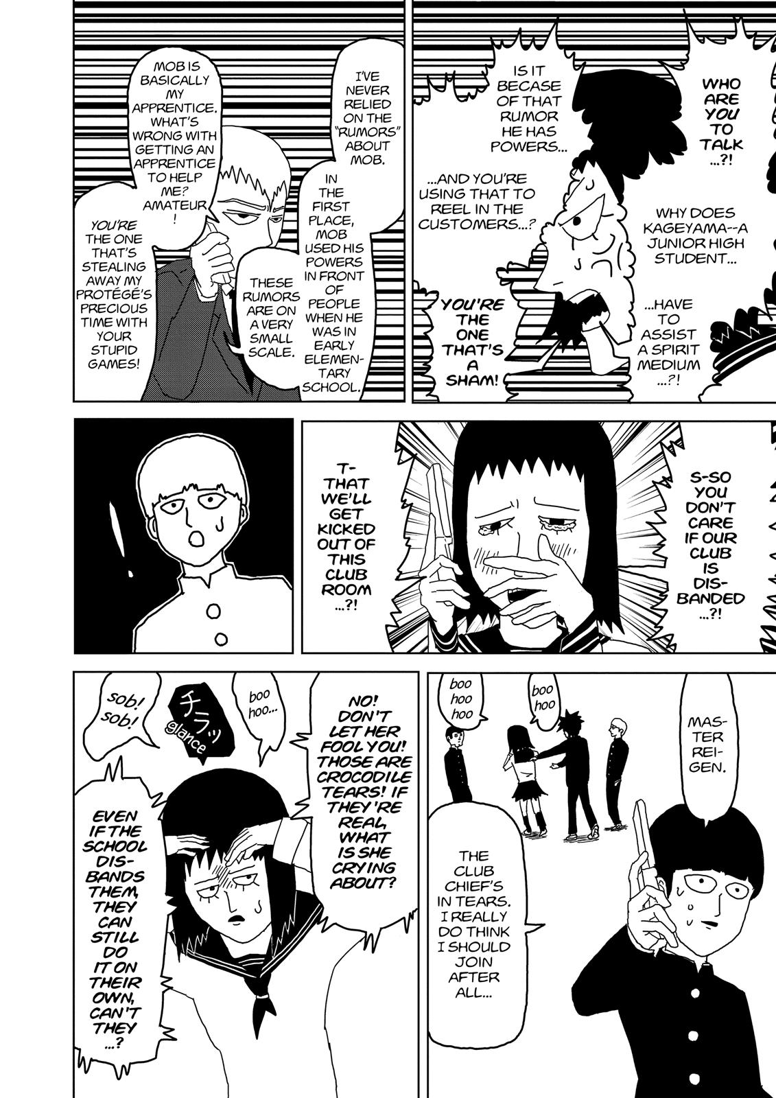 Read Mob Psycho 100 EN Manga Online