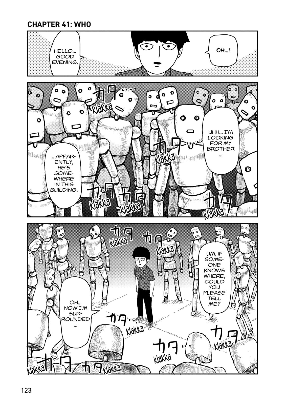 Read Mob Psycho 100 EN Manga Online