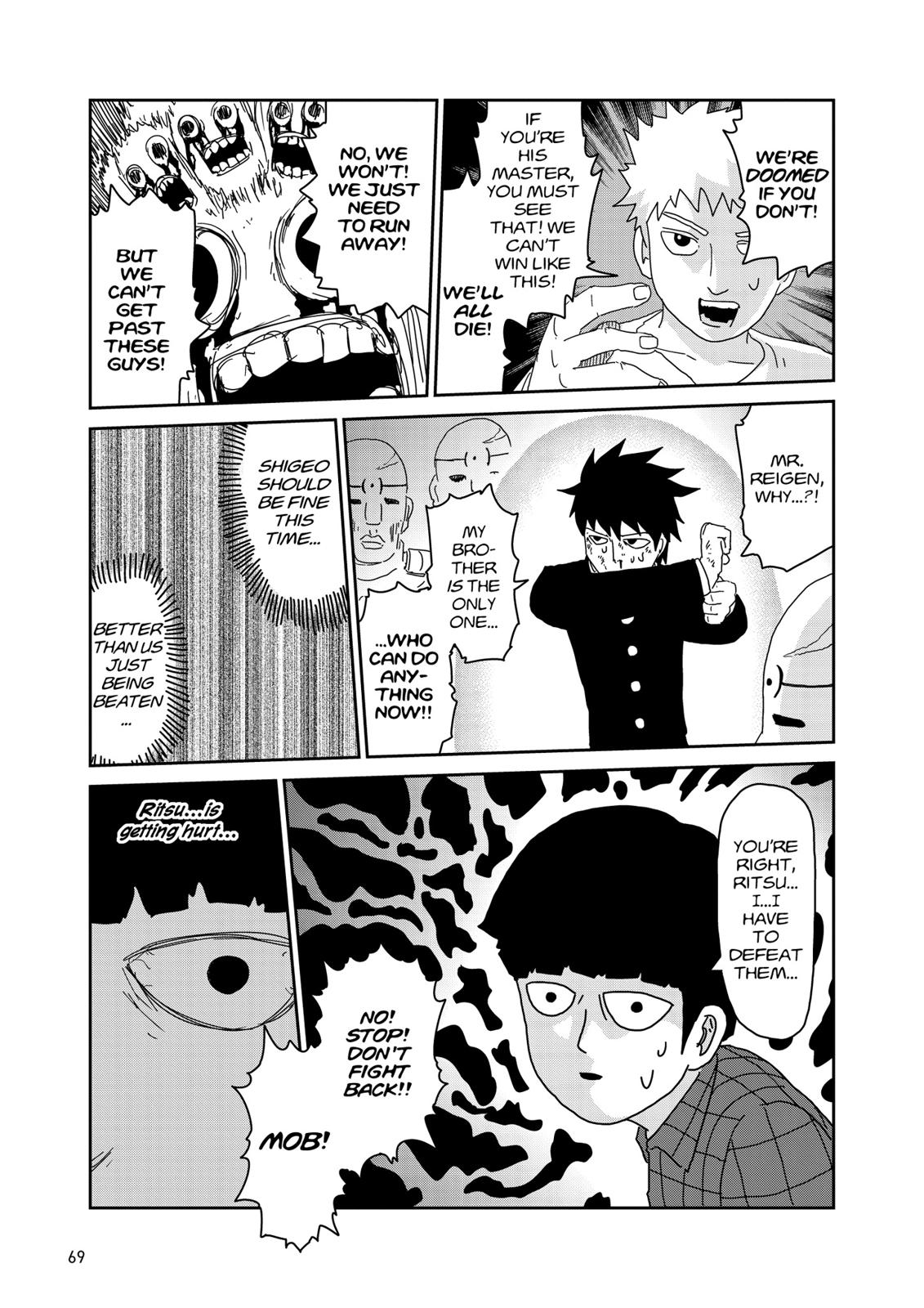 Read Mob Psycho 100 EN Manga Online