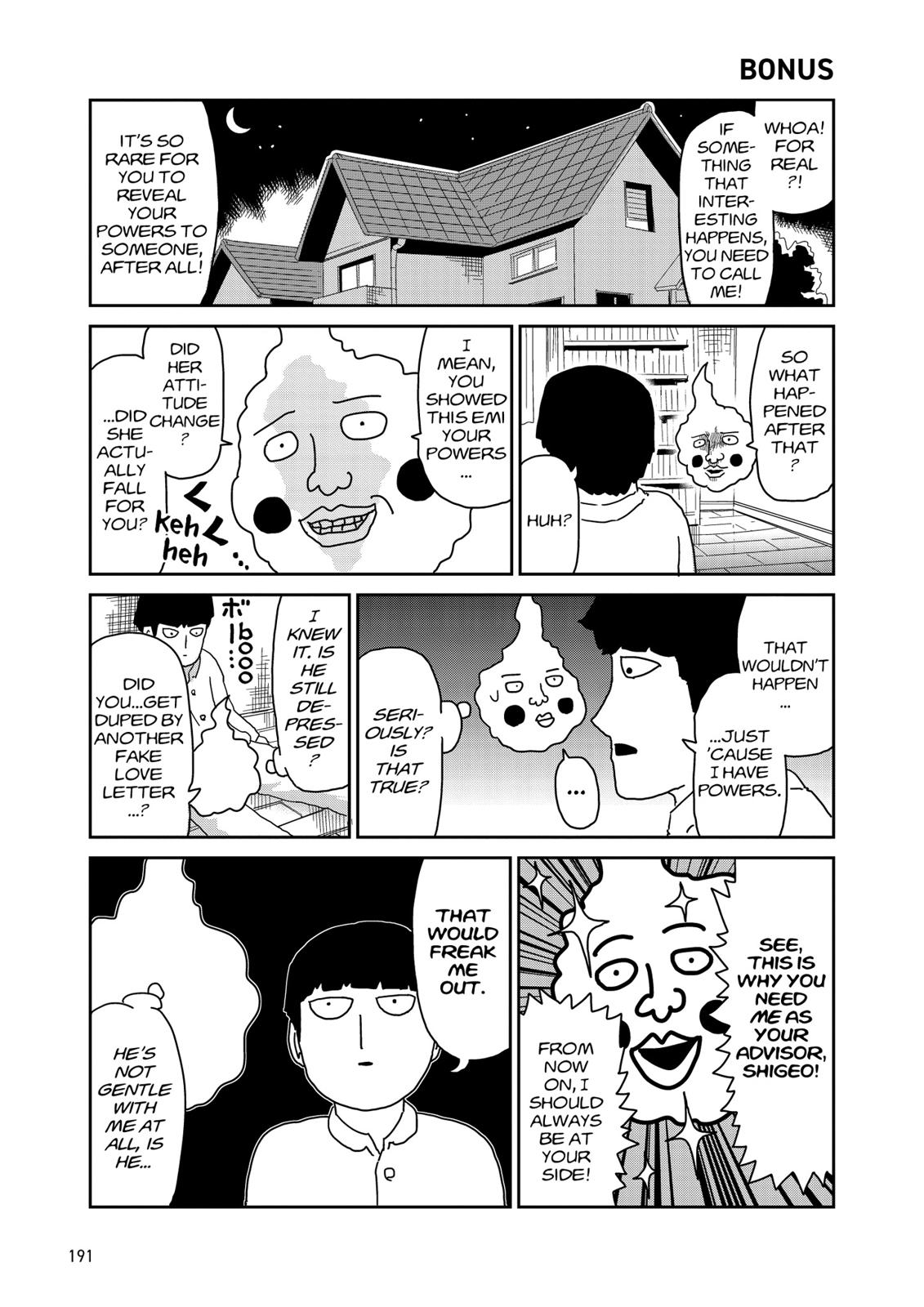 Read Mob Psycho 100 EN Manga Online