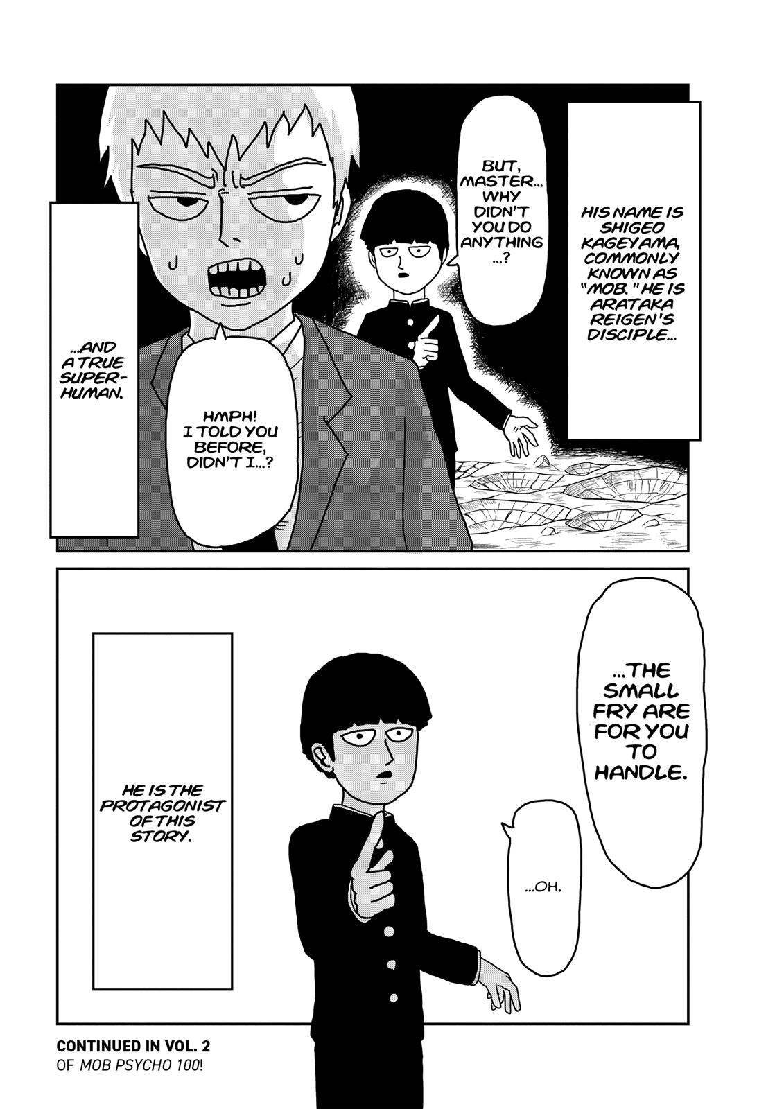 Read Mob Psycho 100 EN Manga Online