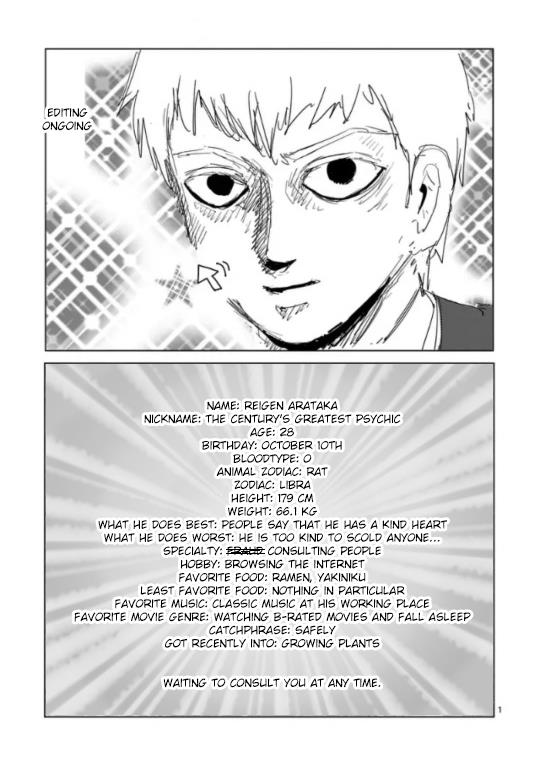 Read Mob Psycho 100 EN Manga Online