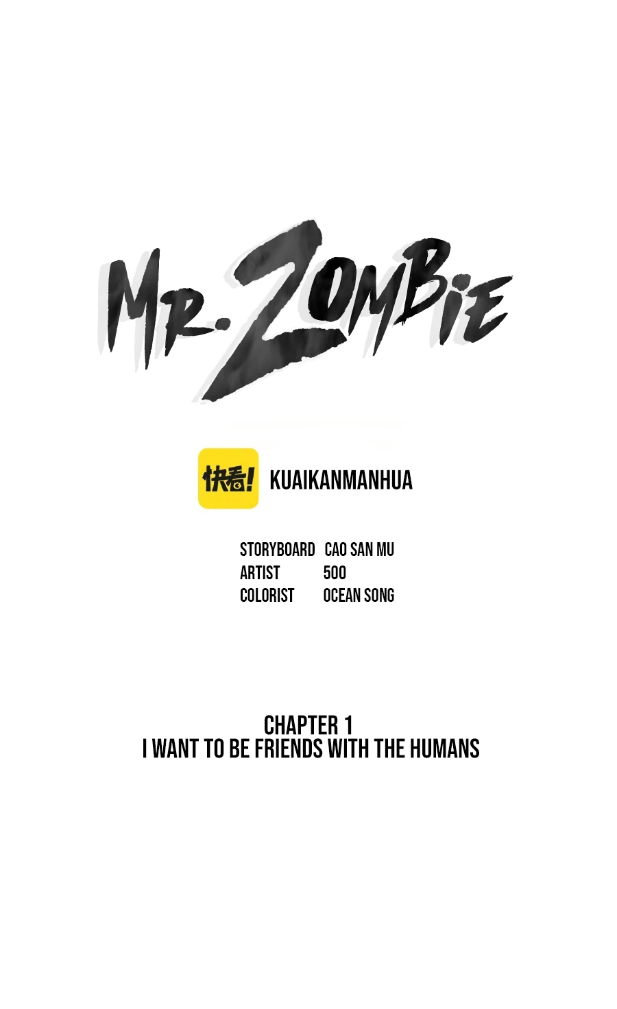 Read Mr. Zombie EN Manga Online