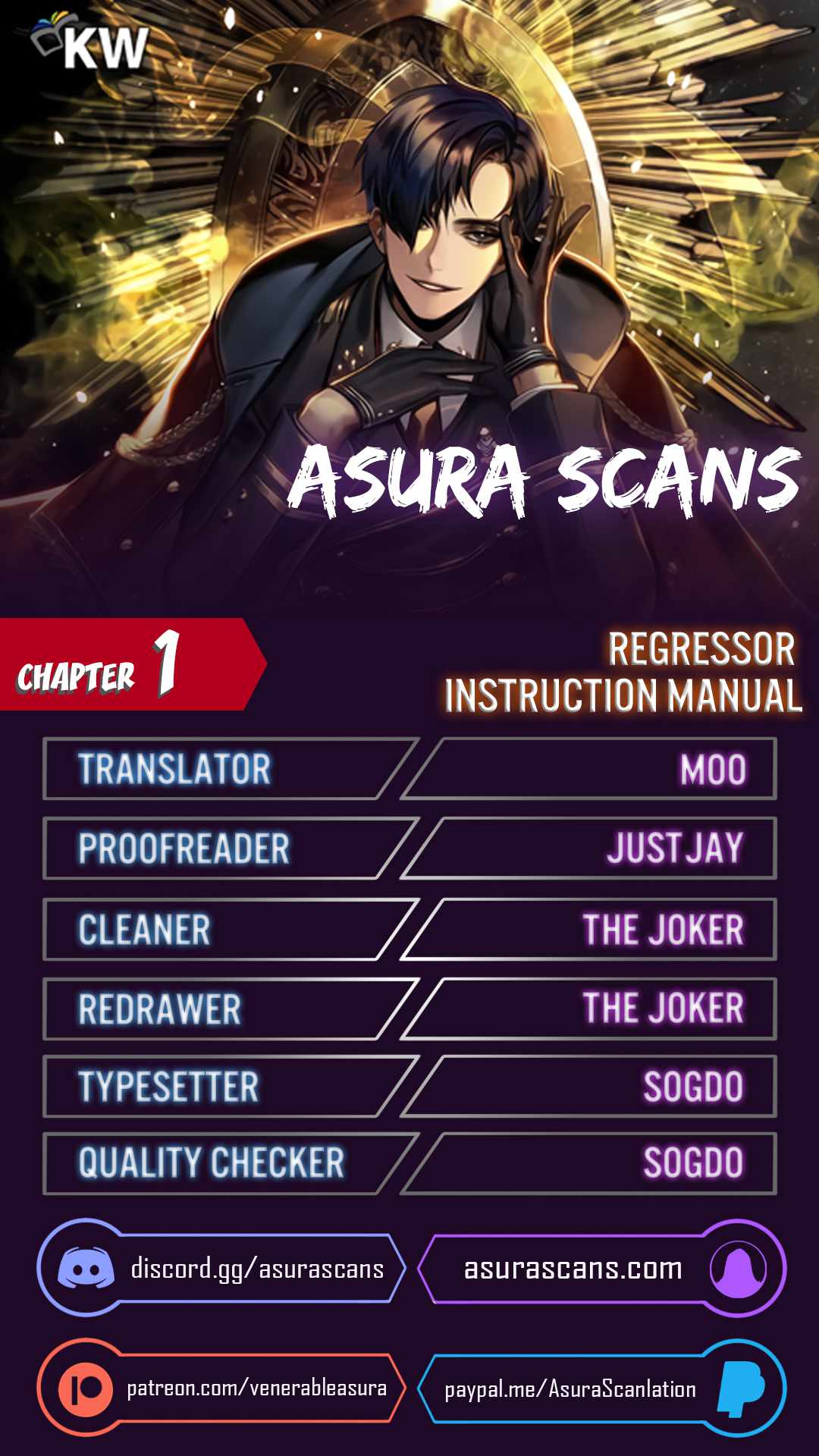 Read Regressor Instruction Manual EN Manga Online