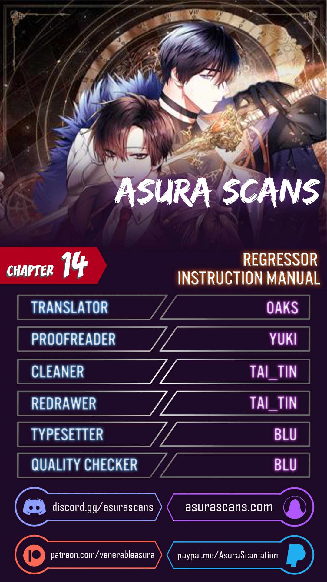 Read Regressor Instruction Manual EN Manga Online