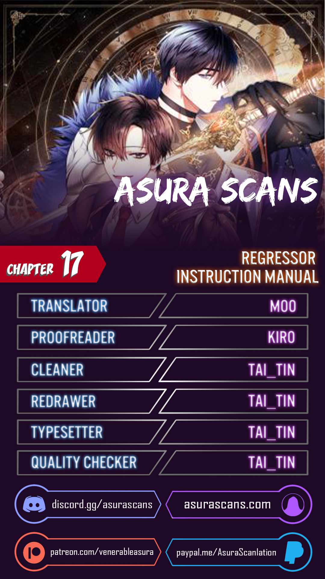 Read Regressor Instruction Manual EN Manga Online