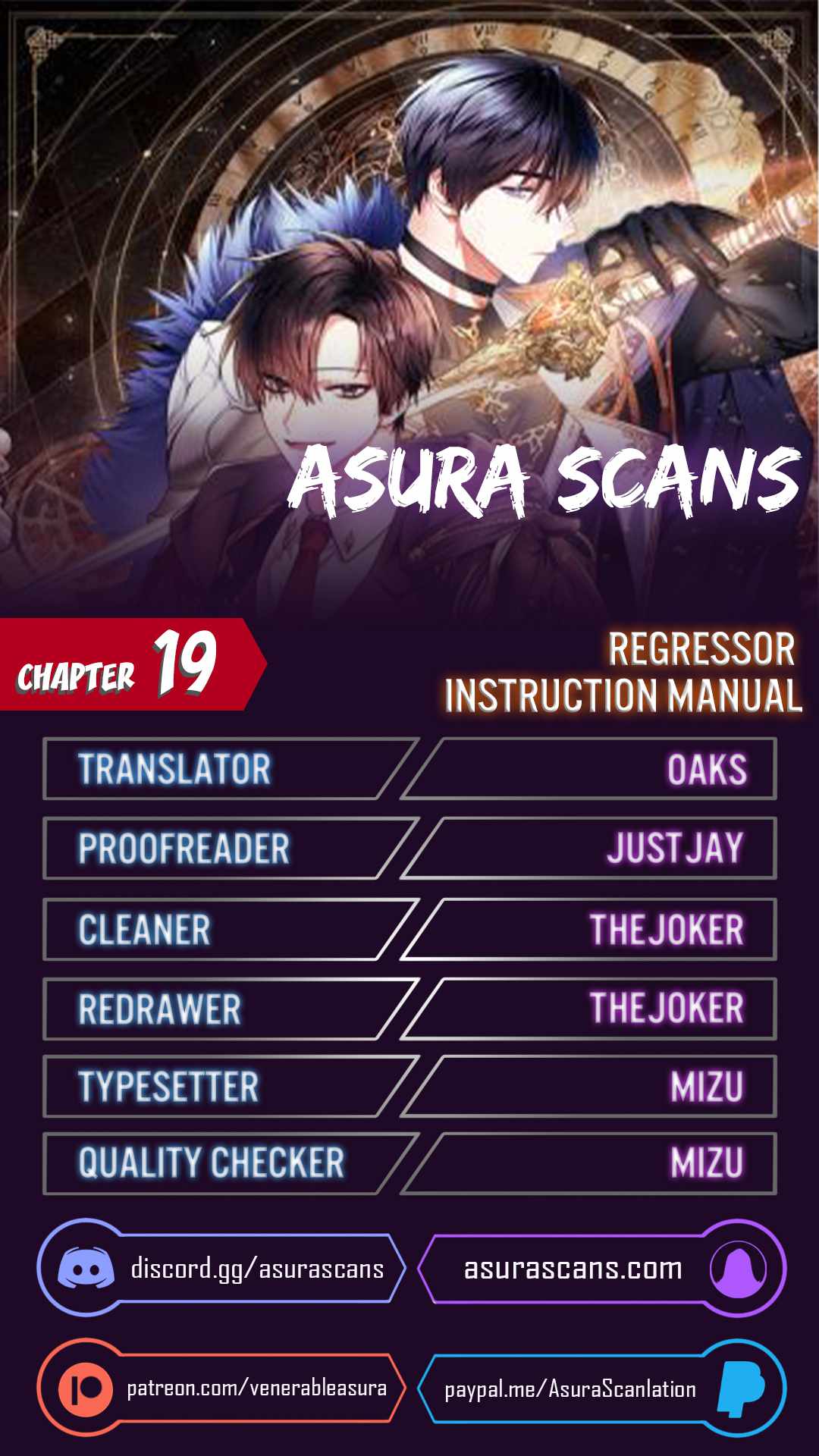 Read Regressor Instruction Manual EN Manga Online
