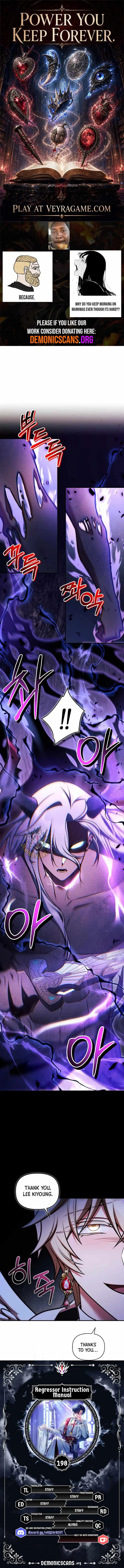 Read Regressor Instruction Manual EN Manga Online