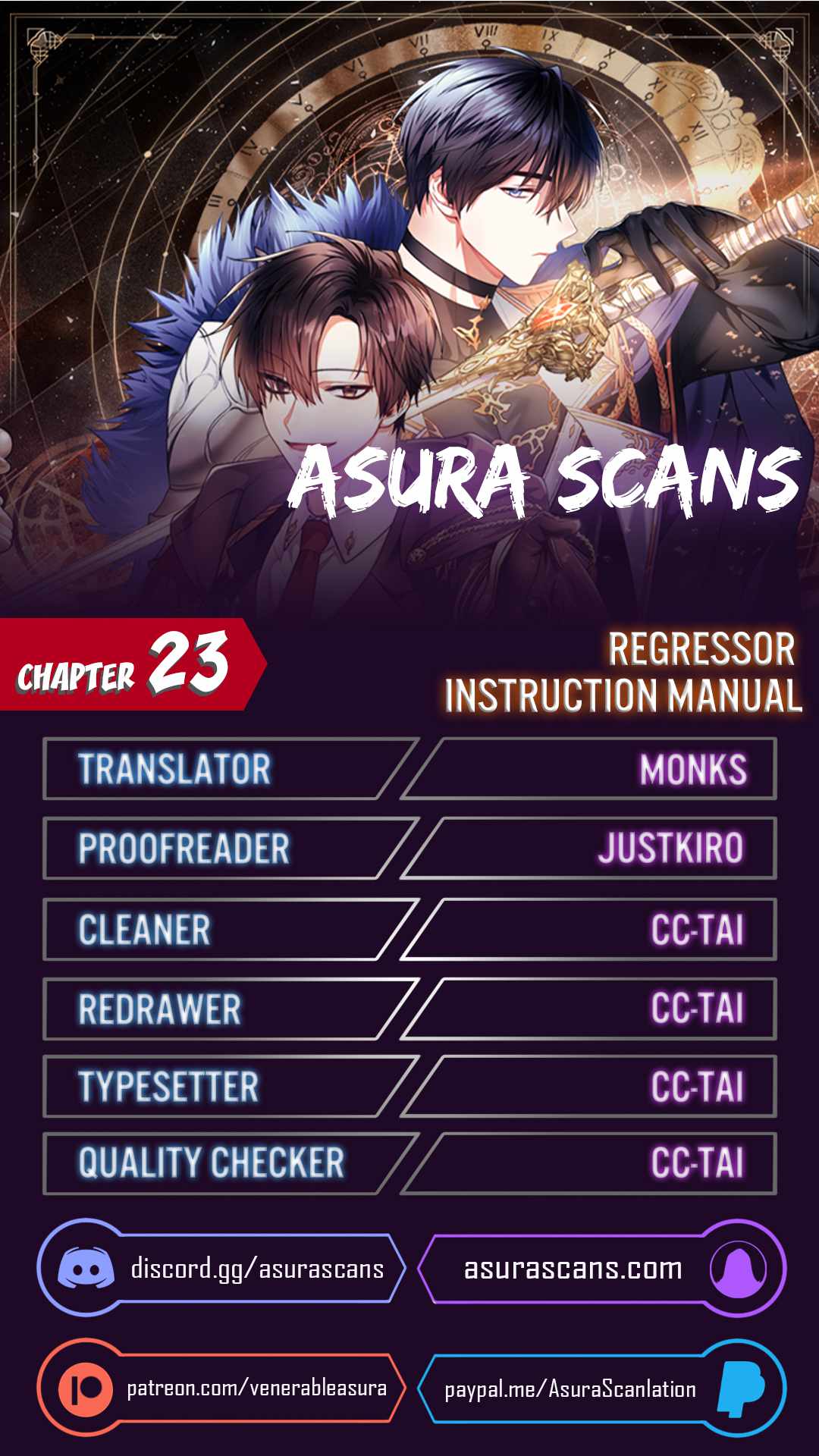 Read Regressor Instruction Manual EN Manga Online