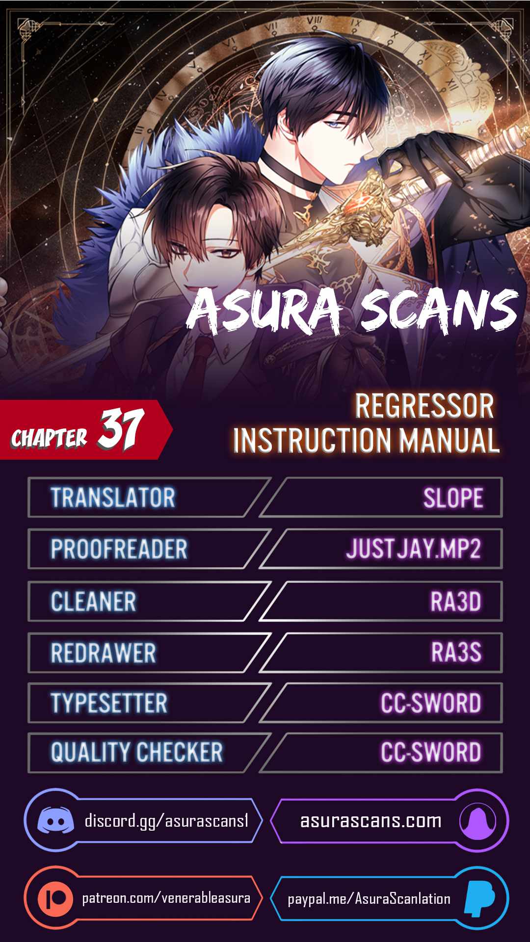 Read Regressor Instruction Manual EN Manga Online