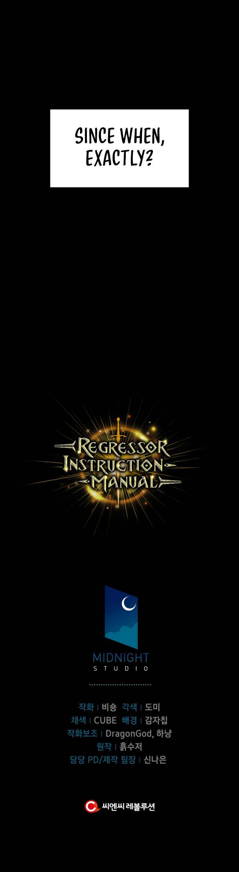 Read Regressor Instruction Manual EN Manga Online