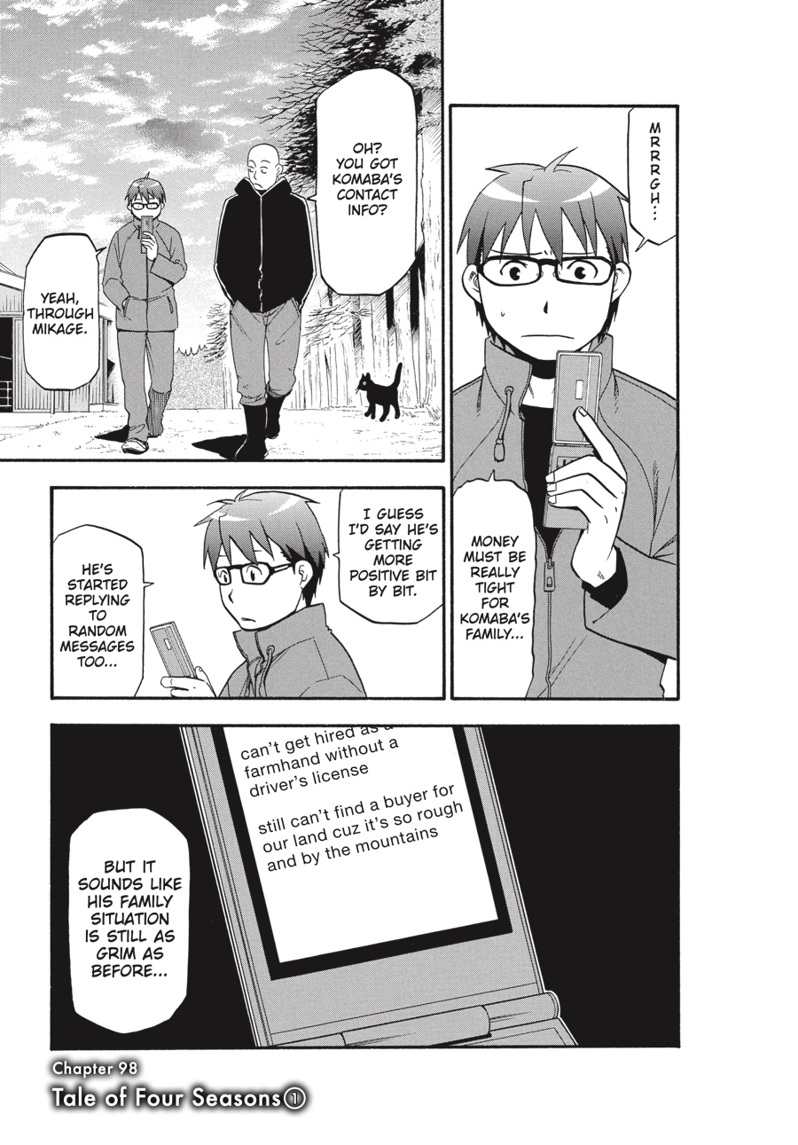 Read Silver Spoon EN Manga Online