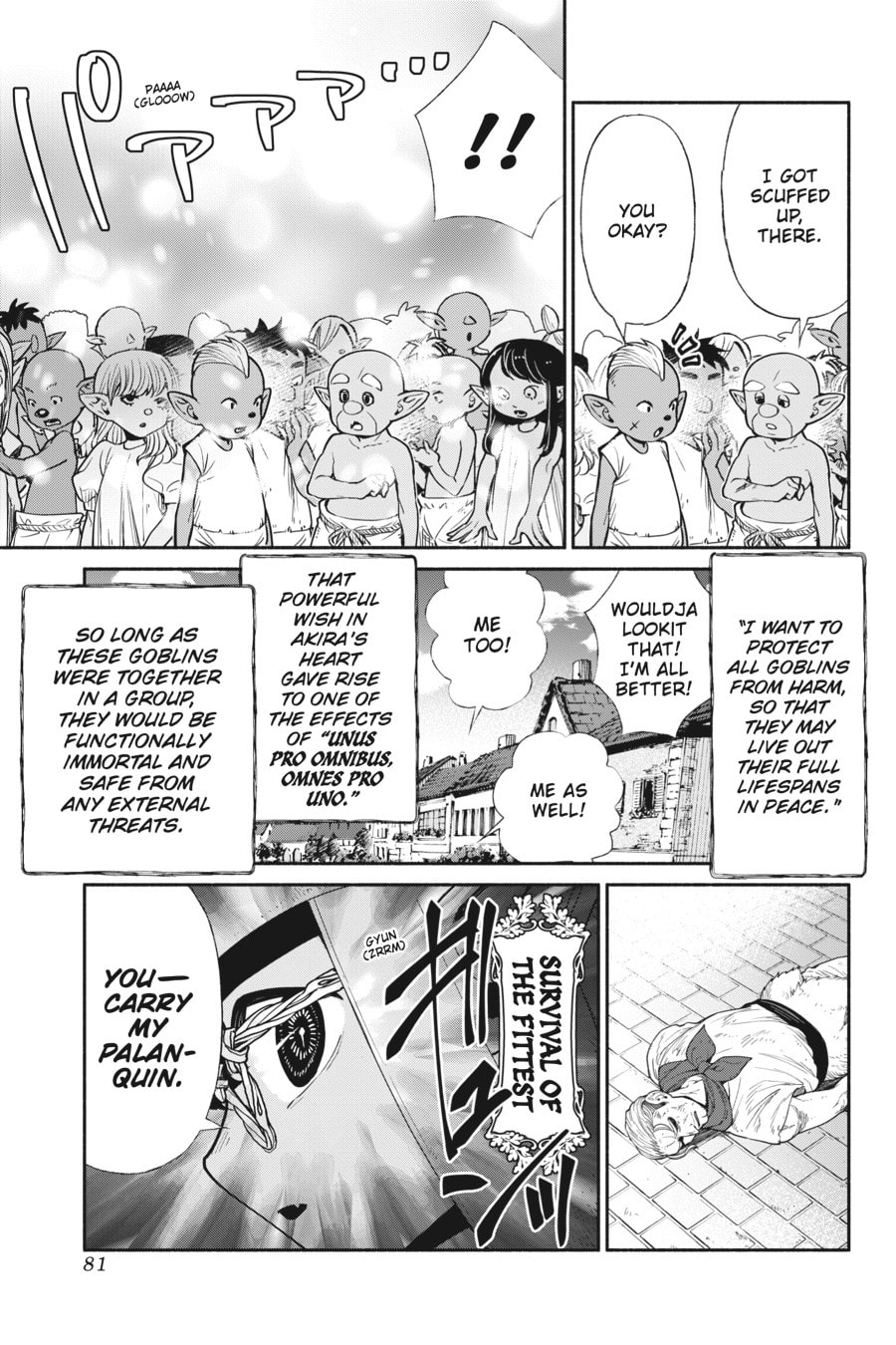 Read So What's Wrong with Getting Reborn as a Goblin EN Manga Online